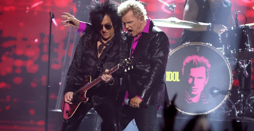 Steve Stevens and Billy Idol
