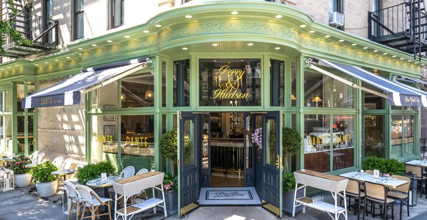 Dante, in the West Village, features Milanese cuisine