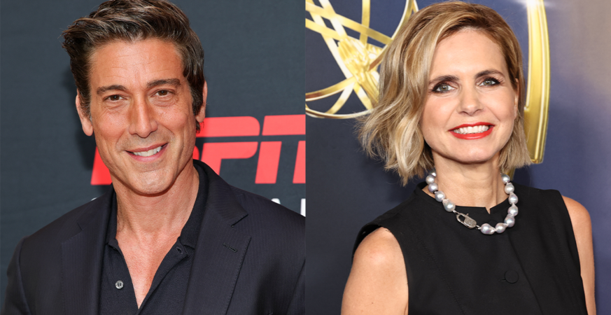 David Muir and Mariana van Zeller