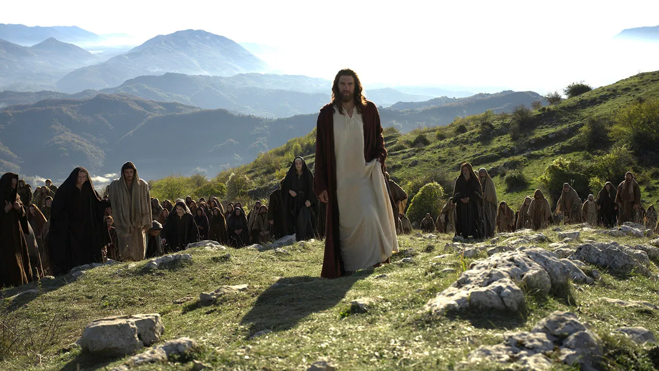 Jaakko Ohtonen as Jesus in The Resurrection of the Christ: Part One.