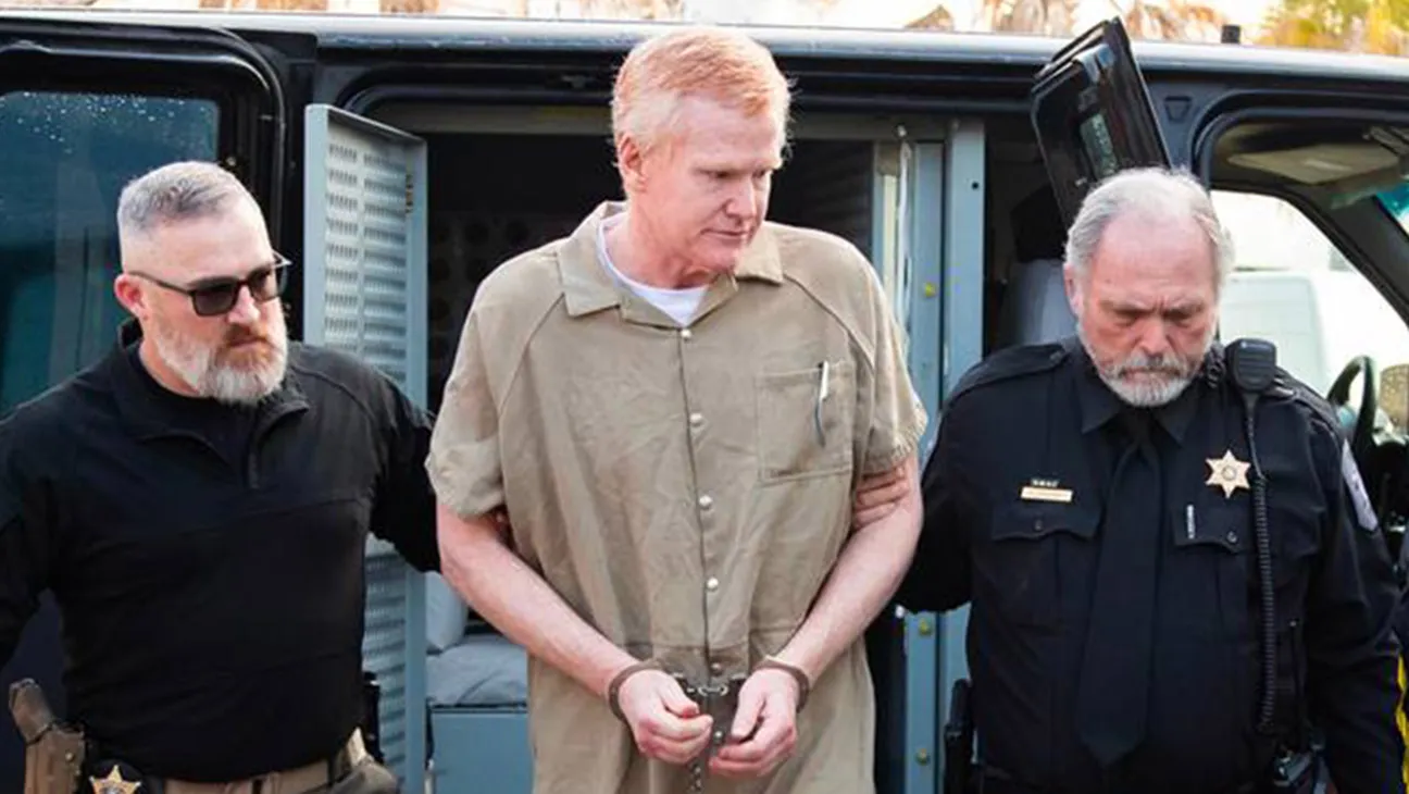 Alex Murdaugh is taken to the Colleton County Courthouse for sentencing on March 3, 2023.