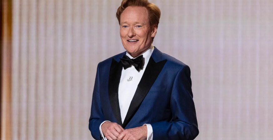Conan O'Brien speaks onstage during the 98th Annual Academy Awards at the Dolby Theatre in Hollywood, California on March 15, 2026.