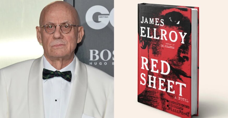 James Ellroy and Red Sheet Book