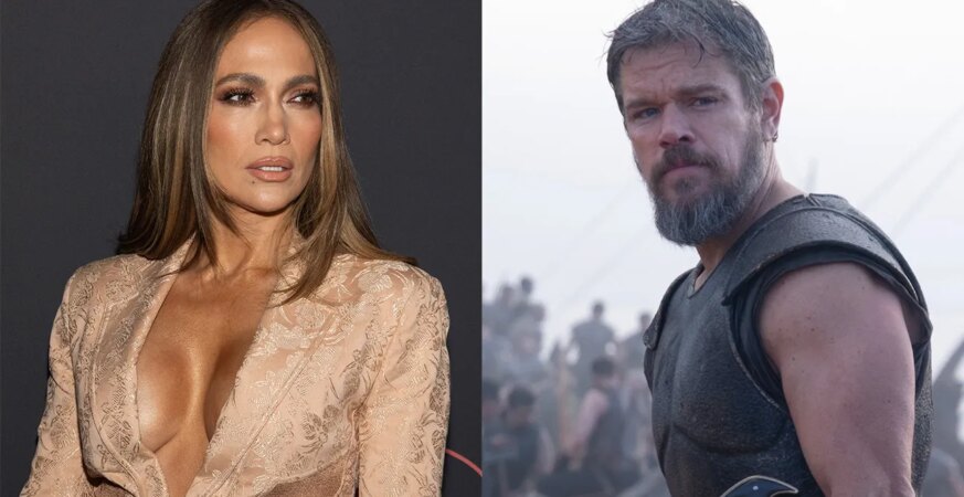 Jennifer Lopez and Matt Damon The Odyssey