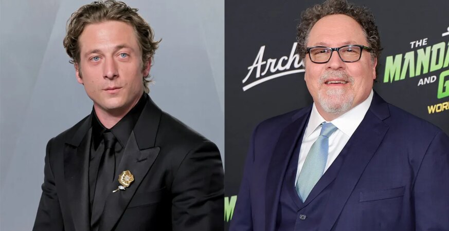 Jeremy Allen White and Jon Favreau