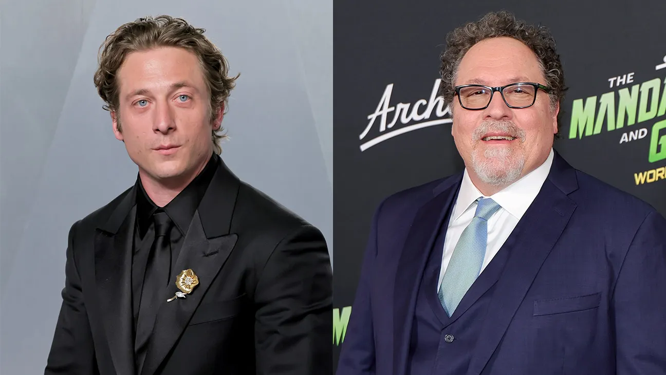 Jeremy Allen White and Jon Favreau
