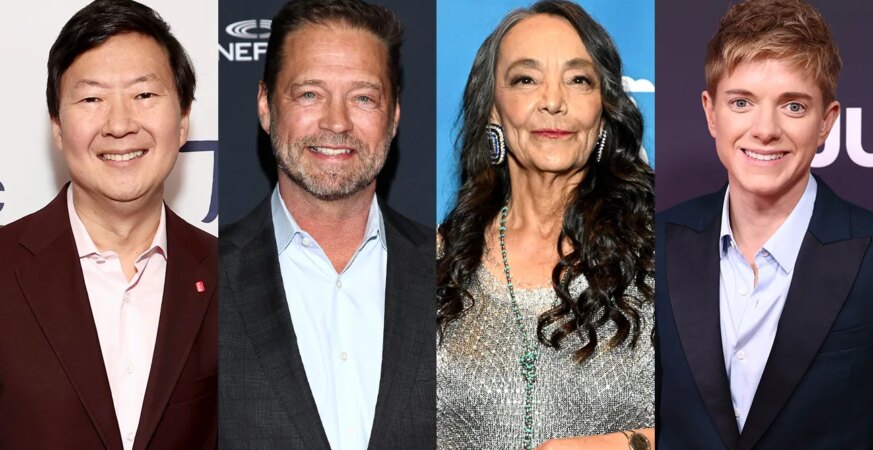Ken Jeong, Jason Priestley, Tantoo Cardinal and Mae Martin