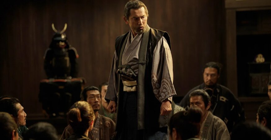 Masahiro Motoki as Lord Murashige in 'The Samurai and the Prisoner'