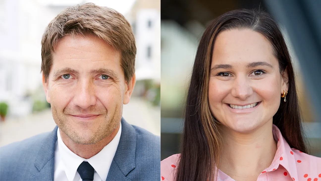 Kris Thykier and Rebecca Dundon