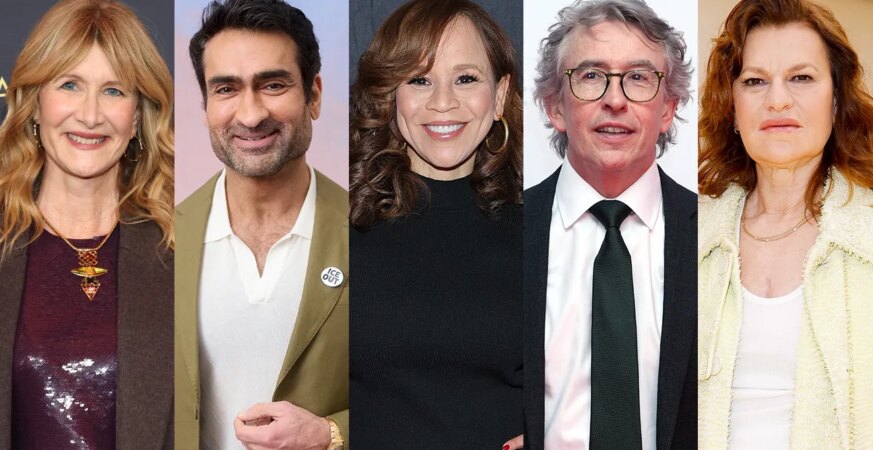 Laura Dern, Kumail Nanjiani, Rosie Perez, Steve Coogan and Sandra Bernhard