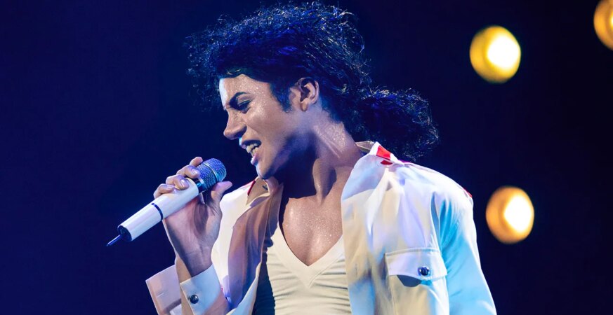Jaafar Jackson as Michael Jackson in Michael.