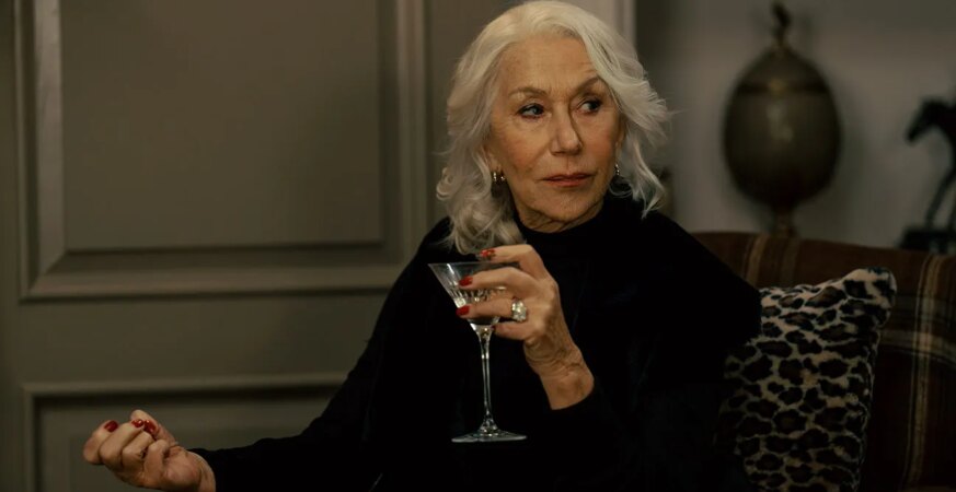 Helen Mirren as Maeve Harrigan in Mobland, episode 1, season 1