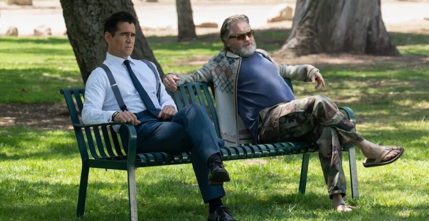 Colin Farrell and Shea Whigham in Sugar season two
