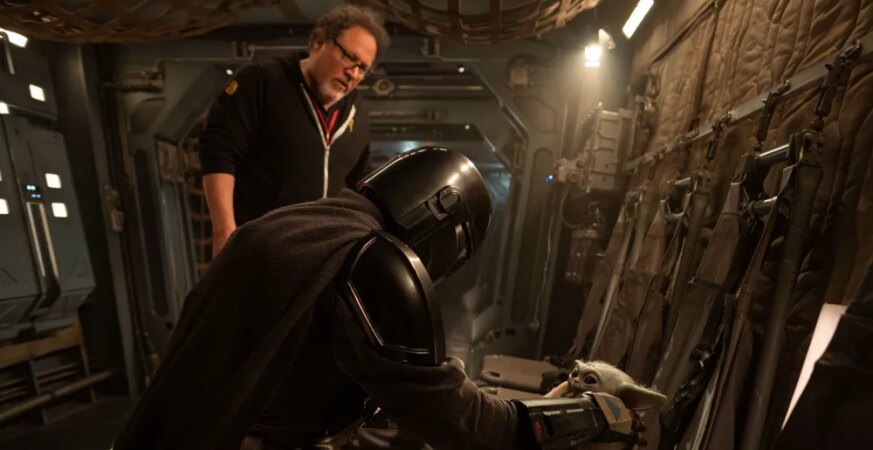 ‘The Mandalorian and Grogu’: Jon Favreau on Pulling Off the Oner During the AT-AT Fight Sequence