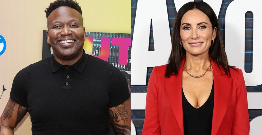 Tituss Burgess and Laura Benanti
