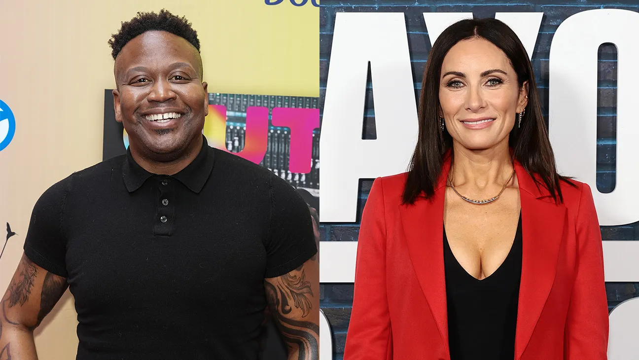 Tituss Burgess and Laura Benanti