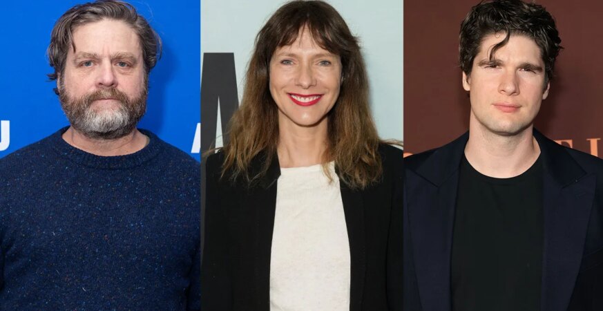Zach Galifianakis, Dolly Wells and Spencer House