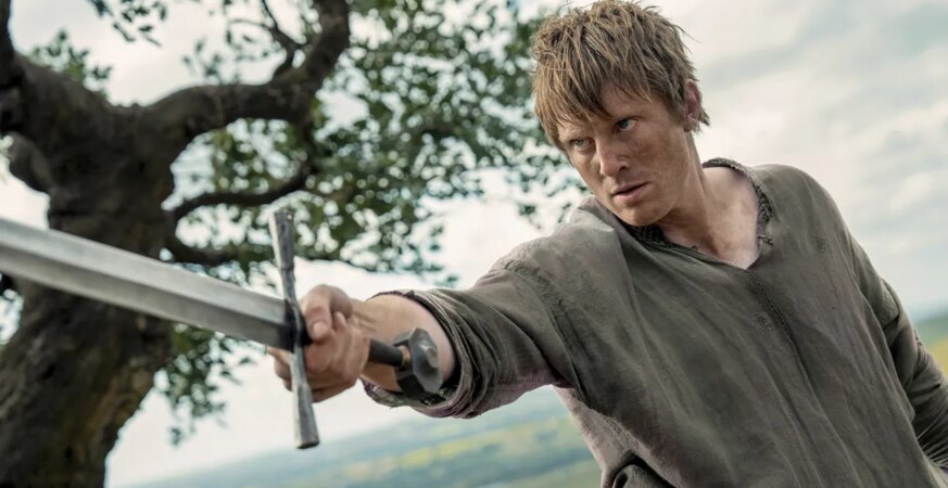 Peter Claffey stars as Ser Duncan Dunk the Tall in A Knight of the Seven Kingdoms.
