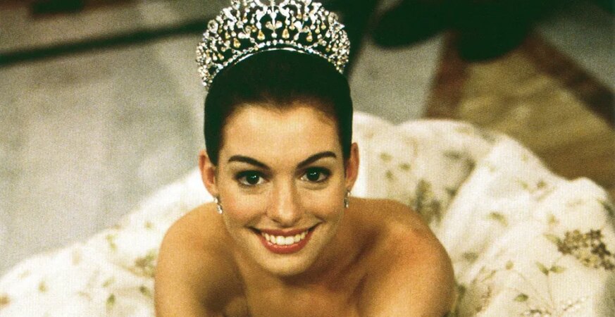 THE PRINCESS DIARIES, (aka PLOTZLICH PRINZESSIN), Anne Hathaway, 2001, © Buena Vista/courtesy Everett Collection