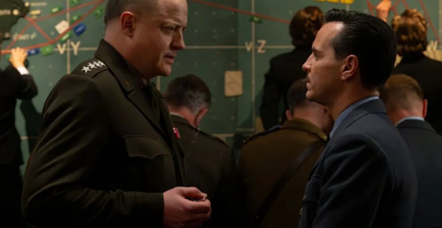 ‘Pressure’ Review: Andrew Scott and Brendan Fraser Go Toe-to-Toe in an Absorbing Tale of How the Weather Won the War