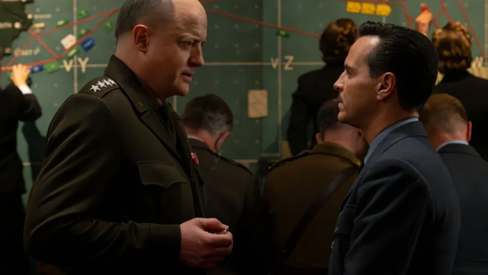 ‘Pressure’ Review: Andrew Scott and Brendan Fraser Go Toe-to-Toe in an Absorbing Tale of How the Weather Won the War