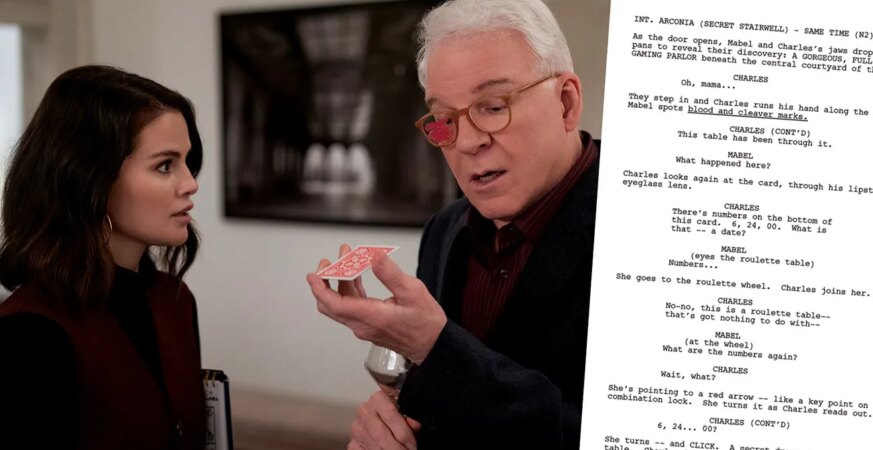 Selena Gomez and Steve Martin in Only Murders in the Building.