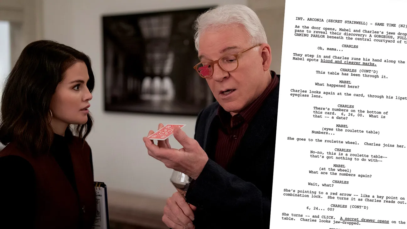 Selena Gomez and Steve Martin in Only Murders in the Building.