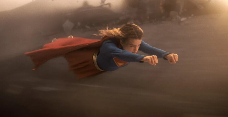 Milly Alcock in 'Supergirl'