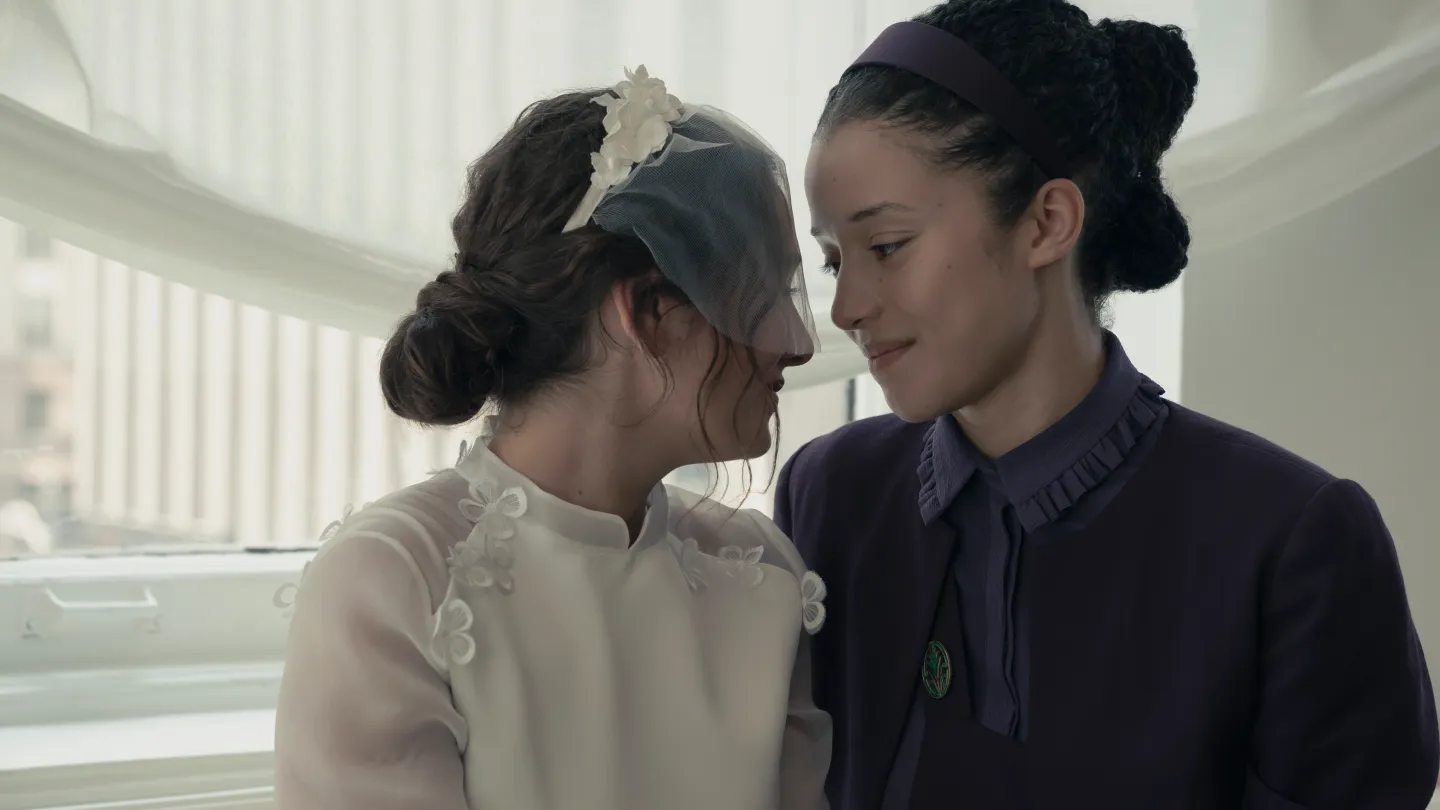 ‘The Testaments’ Star Mattea Conforti Shares Her Interpretation of That Final Kiss