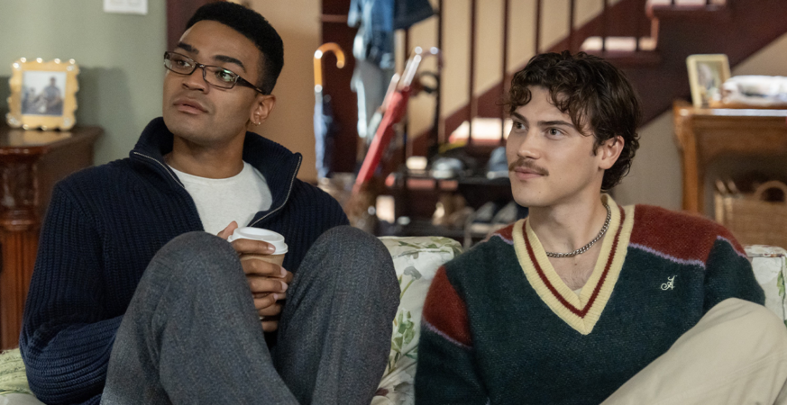 Owen Thiele and Jack Innanen in 'Adults' season one.