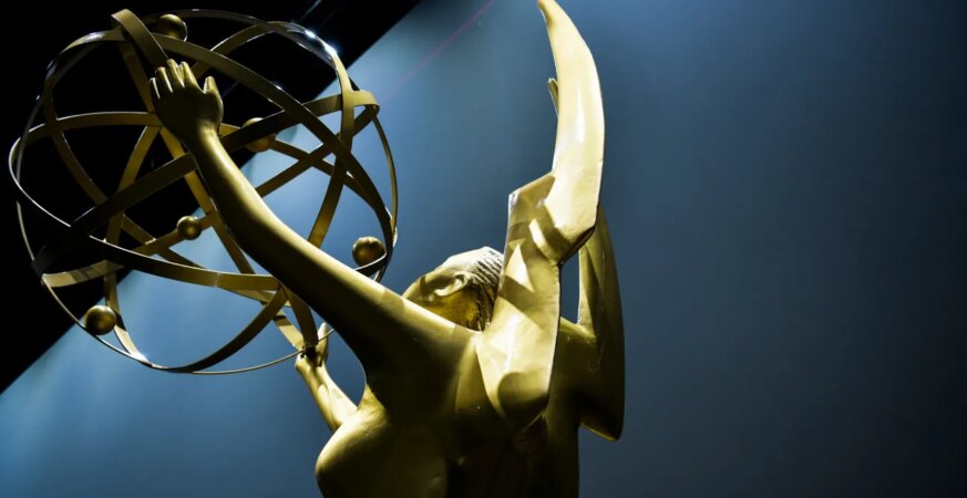 An Emmy Awards statuette.