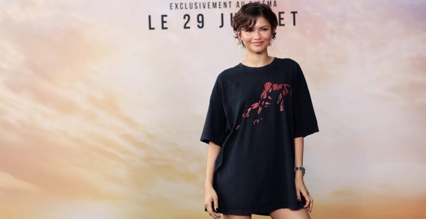 Zendaya Stuns in Vintage $35 Spider-Man T-Shirt for ‘Brand New Day’ Event in Paris