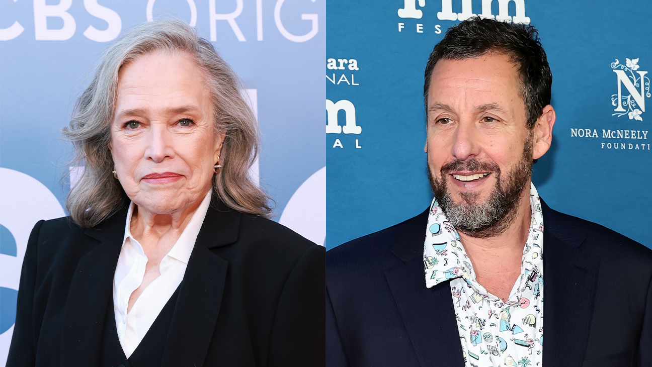 Kathy Bates and Adam Sandler