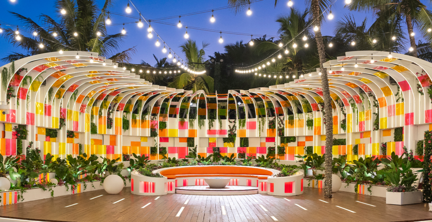 'Love Island USA' villa.