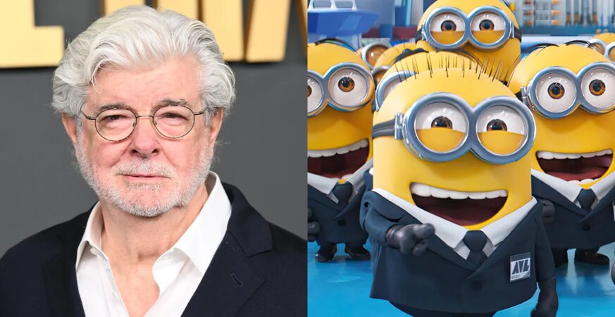 George Lucas and Minions