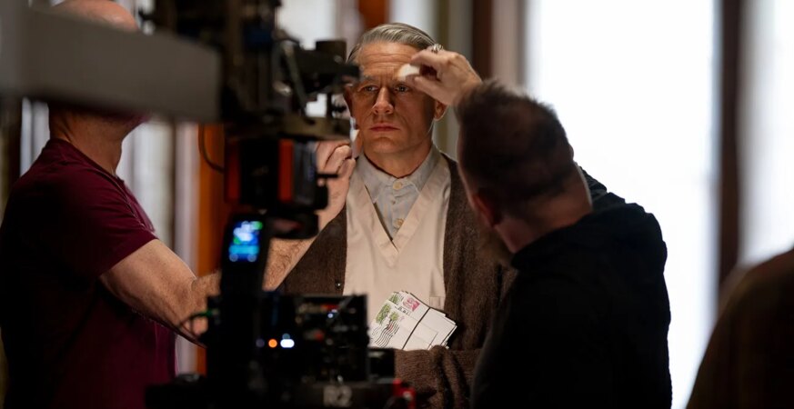 Charlie Hunnam gets made over into the titular serial killer in Monster: The Ed Gein story.