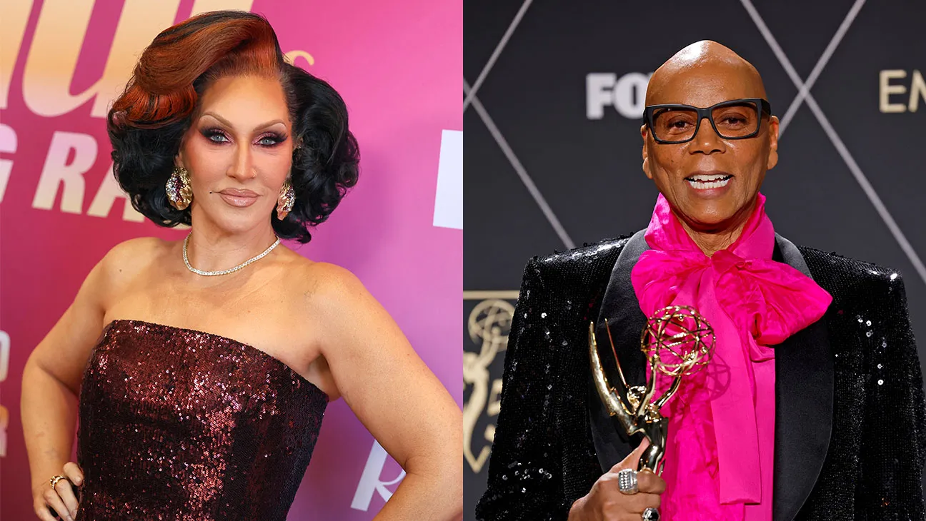 Michelle Visage and RuPaul.