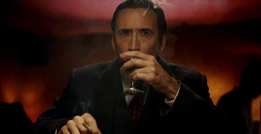 “Ben Reilly” (Nicolas Cage) in a scene from Prime Video’s ‘Spider-Noir.’
