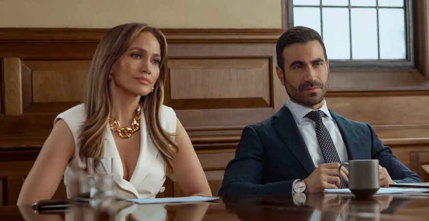 ‘Office Romance’ Review: Jennifer Lopez and Brett Goldstein in a Netflix Rom-Com That’s Too Much Work and Not Enough Play