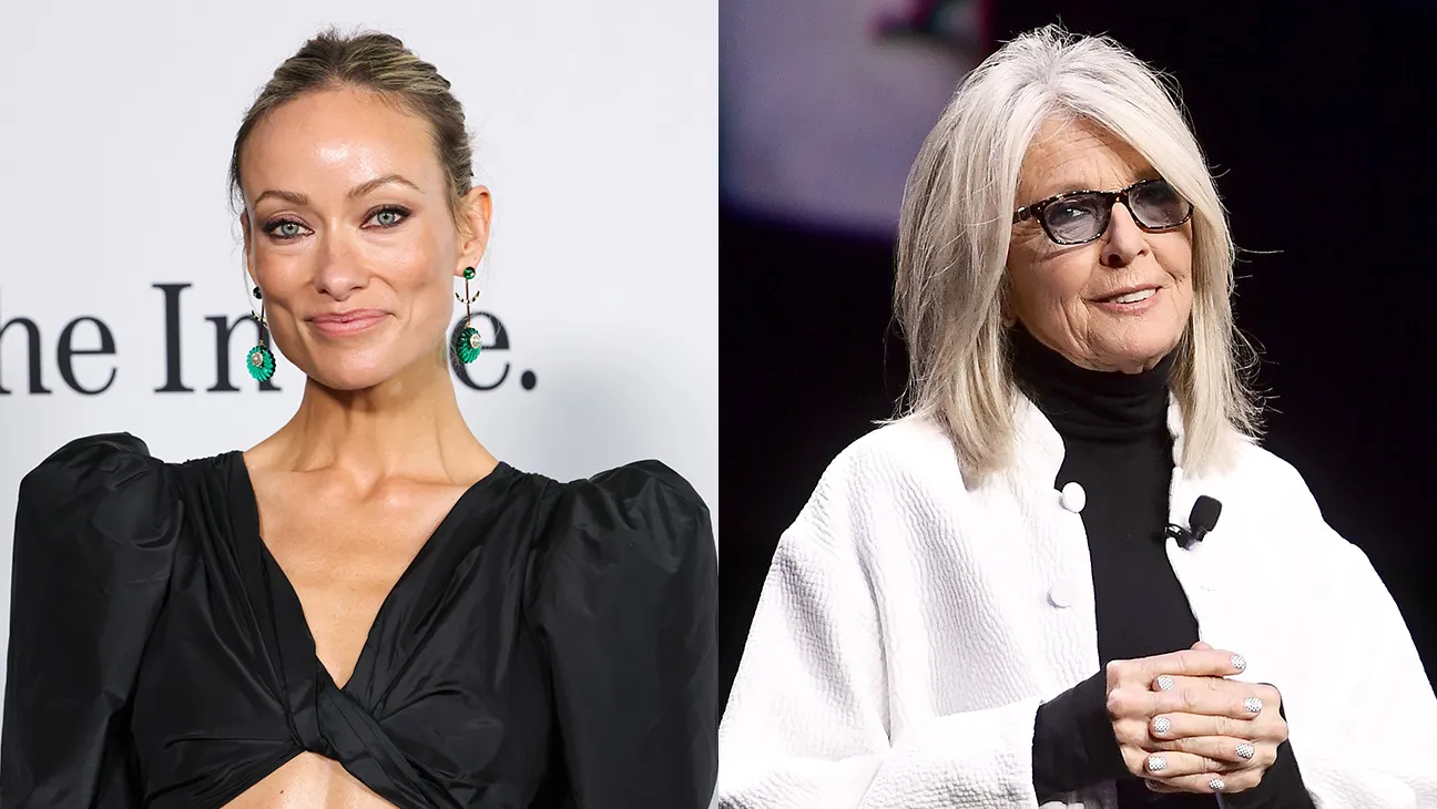 Olivia Wilde and Diane Keaton