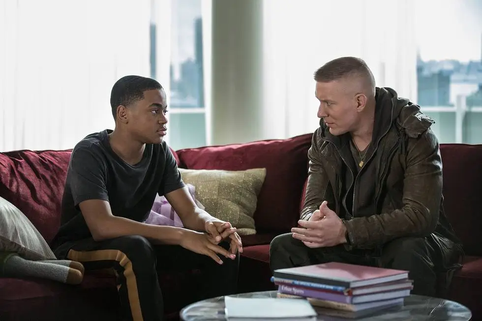 Michael Rainey Jr. (Tariq) and Joseph Sikora (Tommy) in 'Power.'