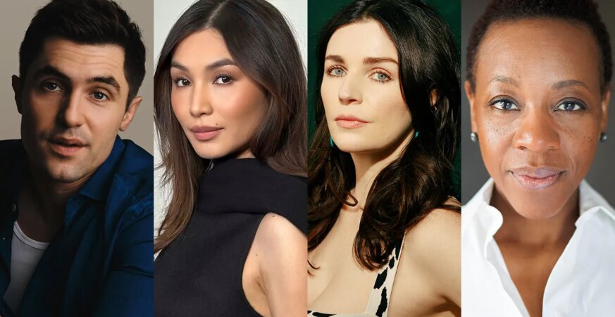 Phil Dunster, Gemma Chan, Aisling Bea and Marianne Jean Baptiste