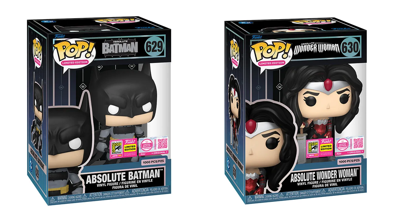 POP Heroes DC Absolute Batman and Wonder Woman