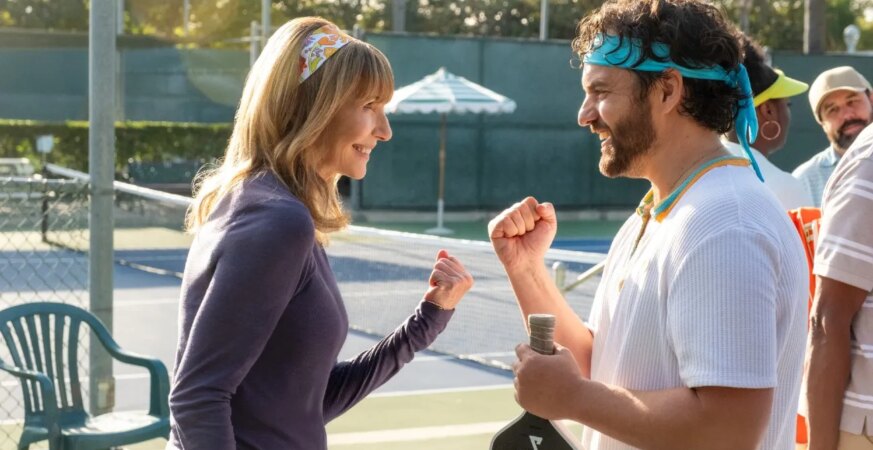 Mary Steenburgen and Jake Johnson in 'The Dink'