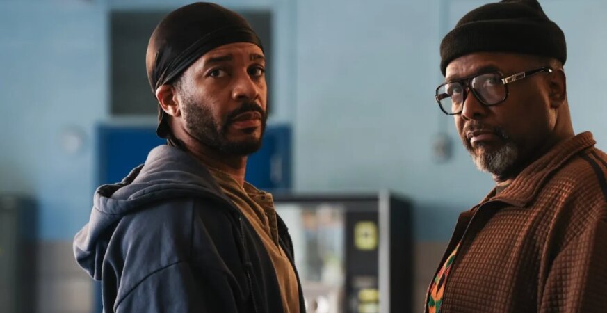 Andre Holland and Wendell Pierce in 'They Fight'