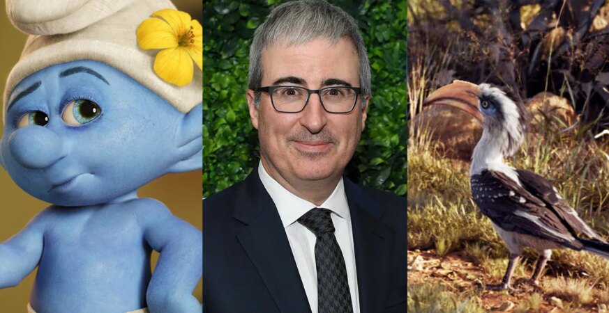 Vanity Smurf, John Oliver, and Zazu