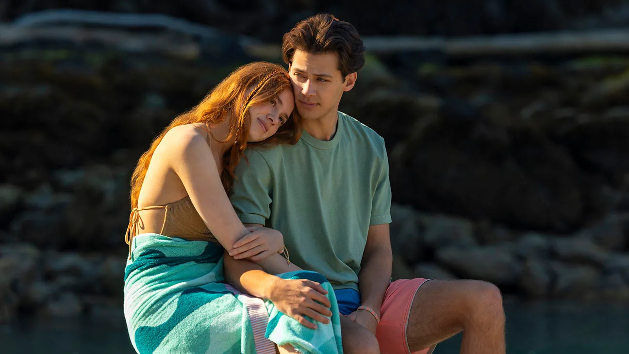 Sadie Soverall as Percy Fraser, Matt Cornett as Sam Florek in ‘Every Year After.’