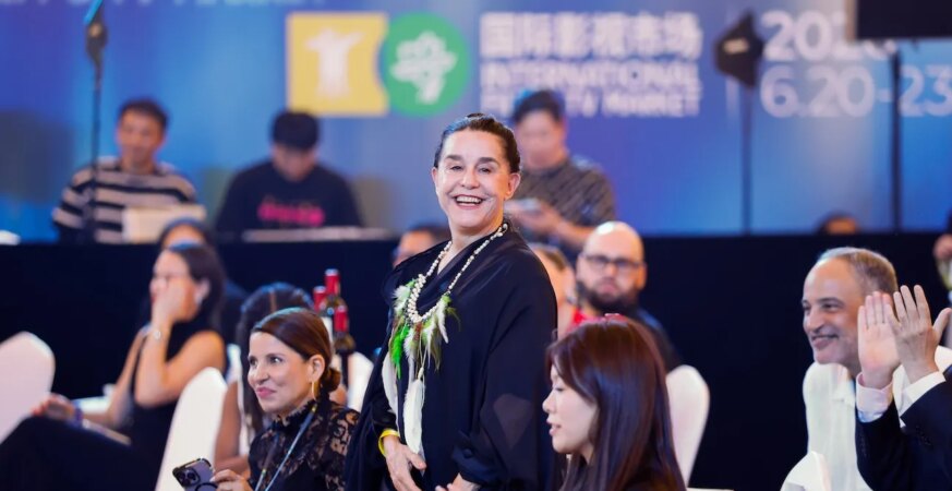 Lucélia Santos in Shanghai