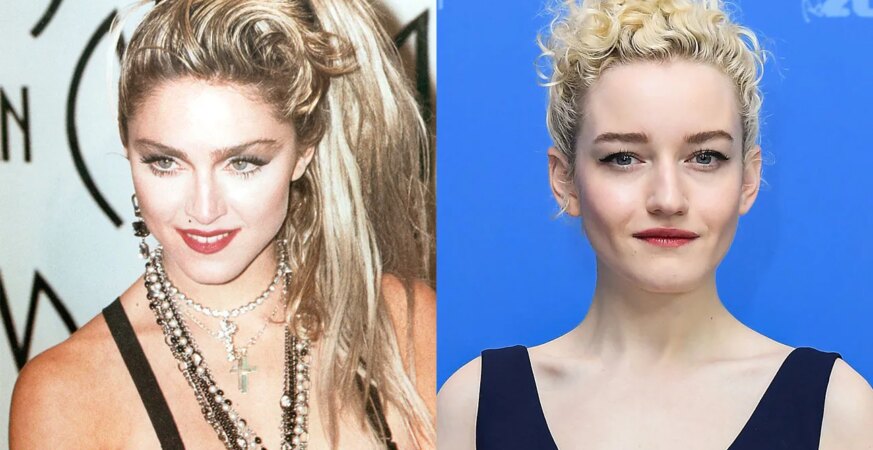 Madonna and Julia Garner